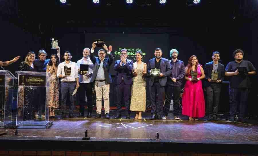 Em noite de gala para o jornalismo acreano, 1º Prêmio de Comunicação do Governo do Acre celebra a excelência de profissionais da imprensa